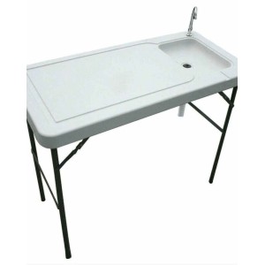 Camping Sink & Fish Cleaning Table Station