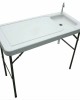 Camping Sink & Fish Cleaning Table Station