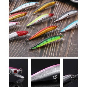10 Jerkbait Minnows - 1/2 oz.