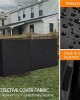 8ft Metal Firewood Rack with Waterproof Cover