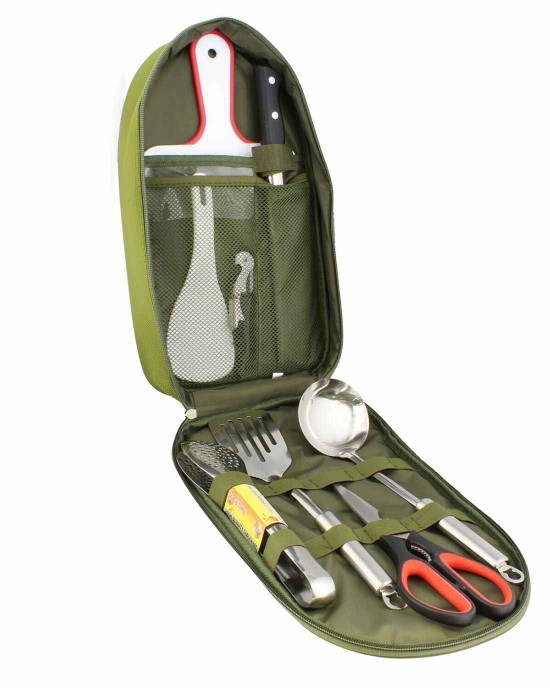 Camp Kitchen Utensils Set