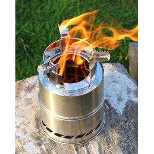 Portable Backpacking Wood Stove