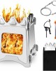 Wood Burning Camping Stove Bundle