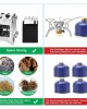 Wood Burning Camping Stove Bundle