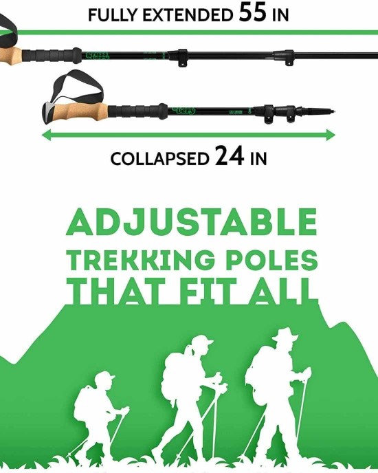 Aluminum Hiking Poles Bundle