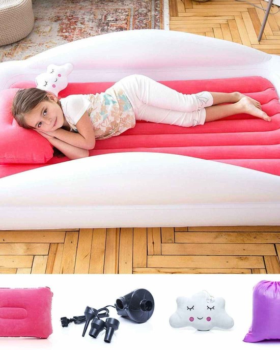 Inflatable Toddler Travel Bed Set