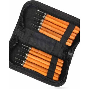 12pc Professional Wood Carving Tools