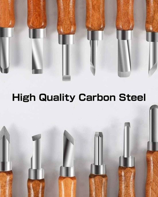 12pc Professional Wood Carving Tools