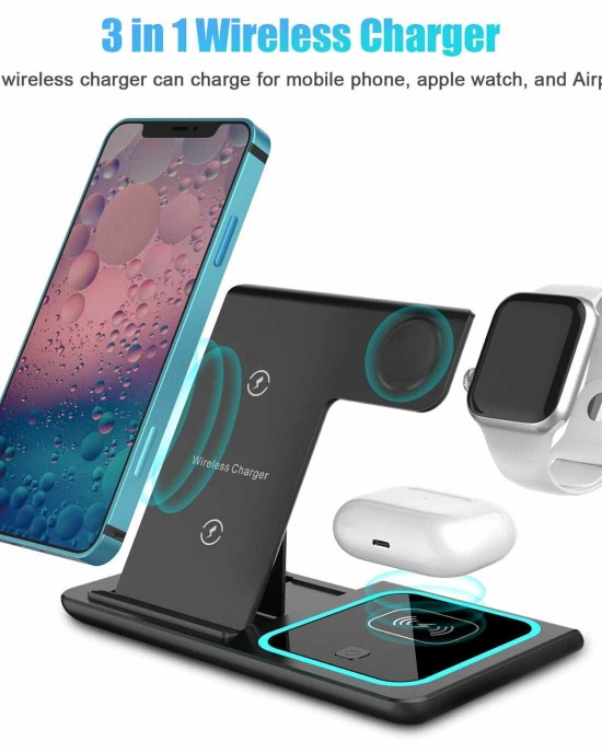 3 in 1 Wireless Charging Station