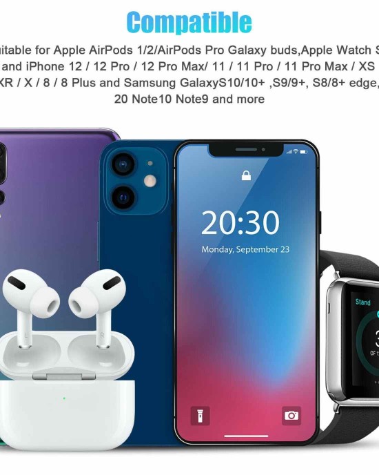 3 in 1 Wireless Charging Station