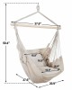 Beige Hammock Chair Swing
