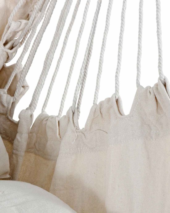 Beige Hammock Chair Swing