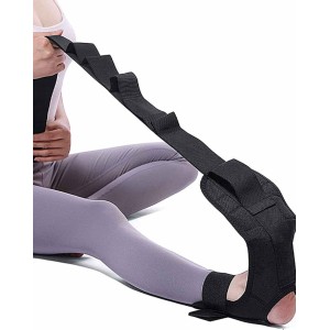 Premium Yoga Strap With Loops For Stretching