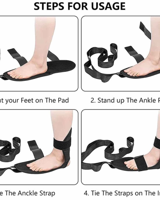 Premium Yoga Strap With Loops For Stretching