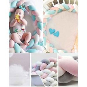 Braided Crib Bumper Pads