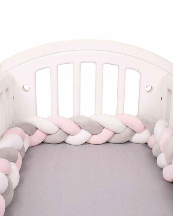 Braided Crib Bumper Pads