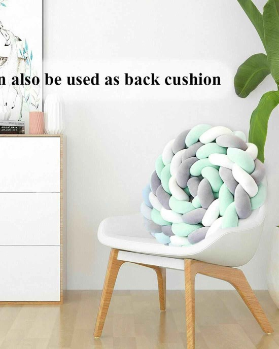 Braided Crib Bumper Pads