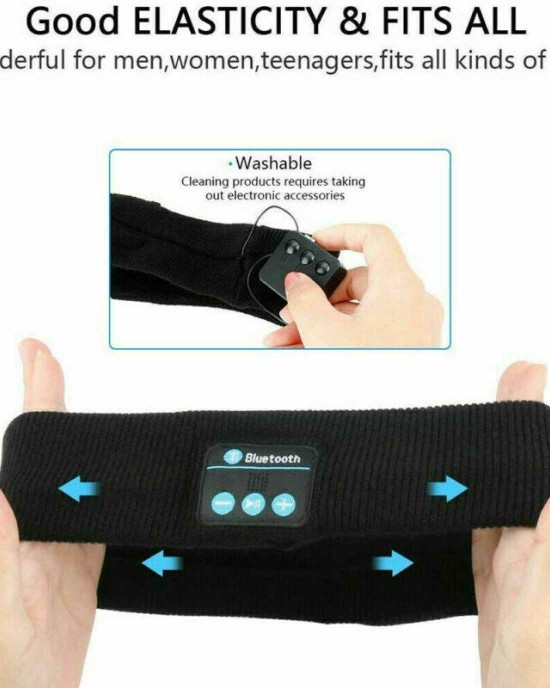 Bluetooth Sleeping Eye Mask Headband