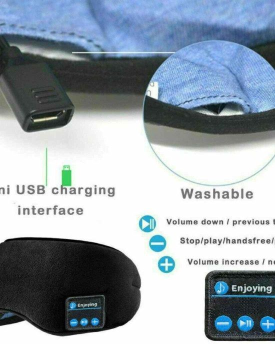 Bluetooth Sleeping Eye Mask Headband