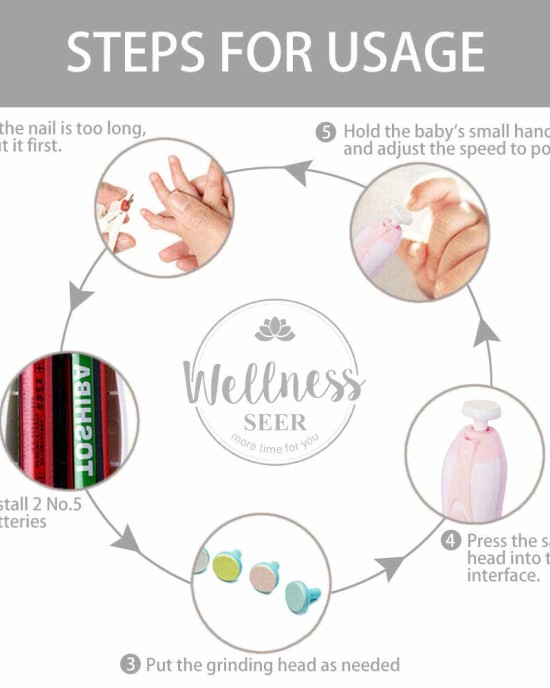 Electric Baby Nail Filer