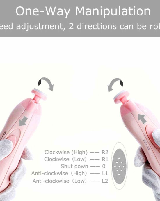 Electric Baby Nail Filer