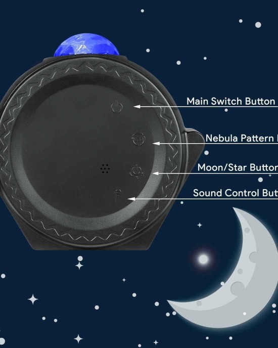 Galaxy Night Light Projector