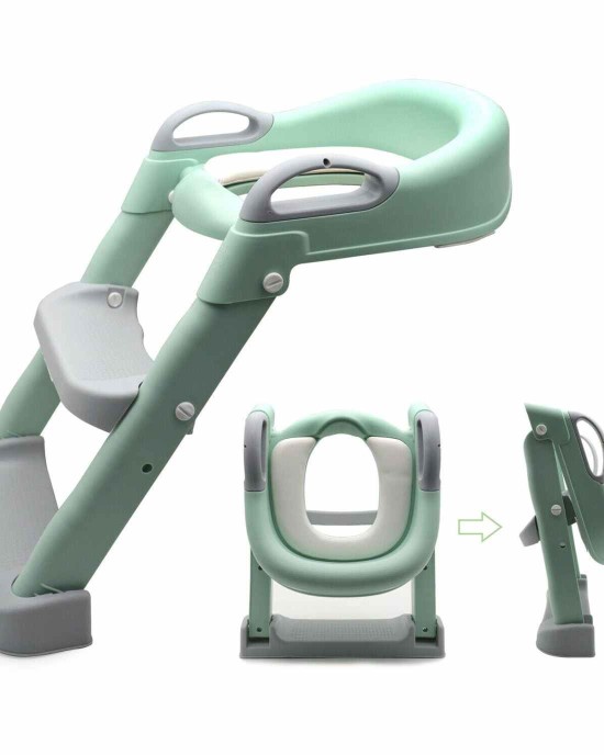 Kids Toilet Training Seat with Steps