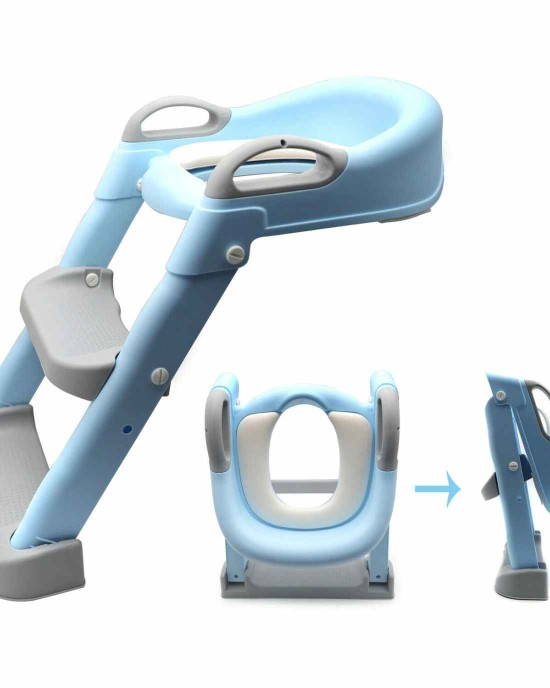 Kids Toilet Training Seat with Steps