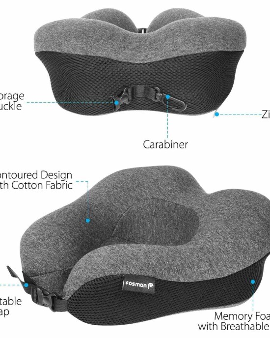 Memory Foam Neck Travel Pillow