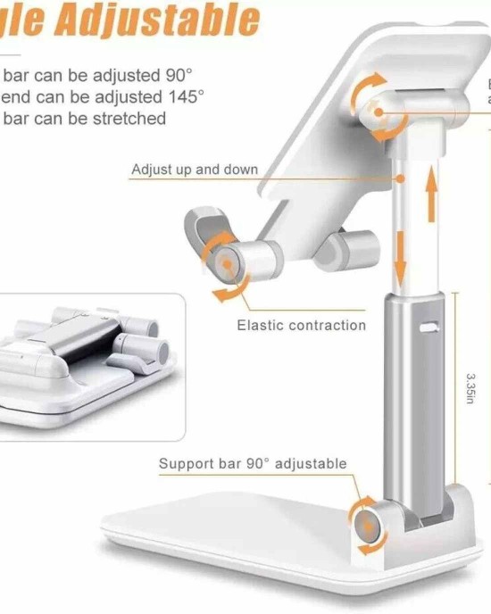 Portable Stand Holder for Tablet, IPad, IPhone and Other Cell Phones