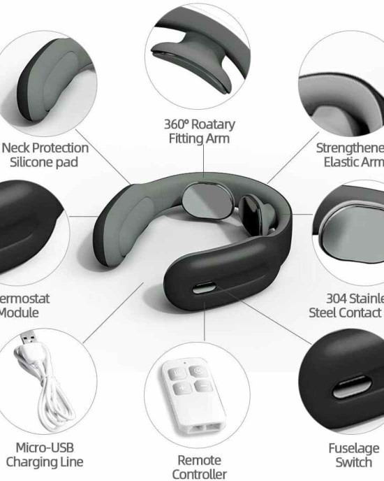 Premium Electric Neck Massager with Heat