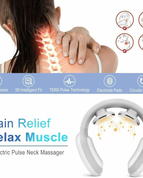 Premium Electric Neck Massager with Heat
