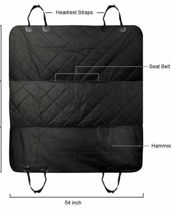 Premium Pet Dog Car Seat Cover Hammock