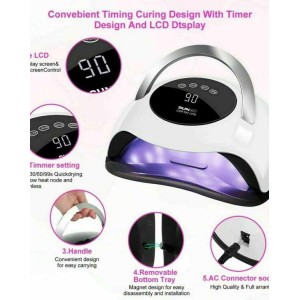 Professional LED UV Nail Dryer Lamp - 120w