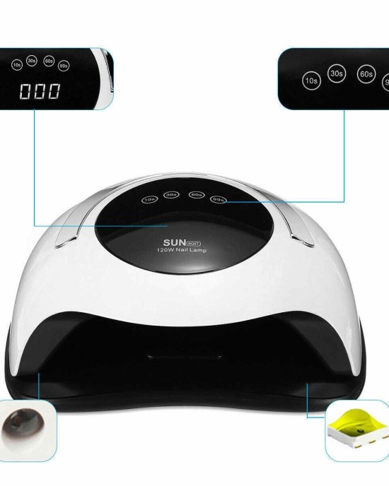 Professional LED UV Nail Dryer Lamp - 120w