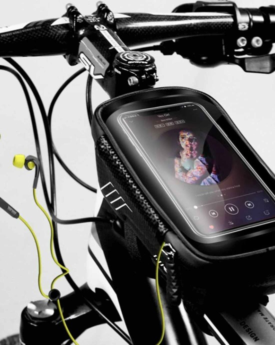 Waterproof Bike Phone Mount Holder Bag