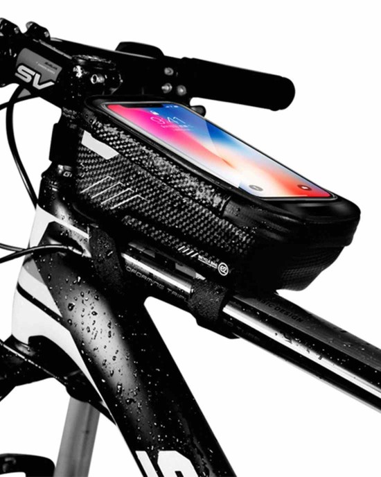 Waterproof Bike Phone Mount Holder Bag