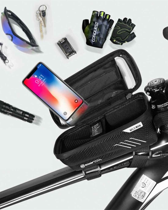 Waterproof Bike Phone Mount Holder Bag