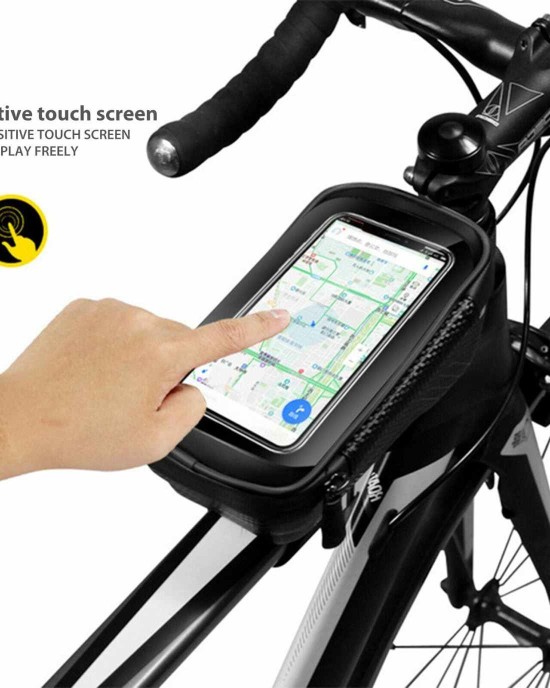 Waterproof Bike Phone Mount Holder Bag