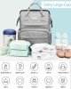 Diaper Bag Backpack with Bassinet