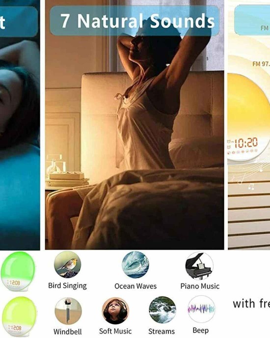 Sunrise Wake Up Alarm Clock