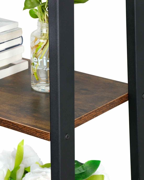 4 Tier Ladder Bookshelf