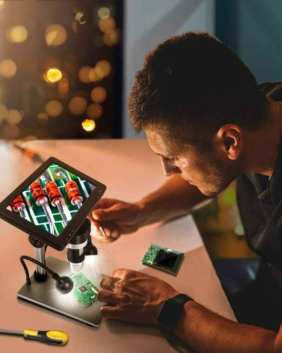 7-inch 1080P Digital Microscope