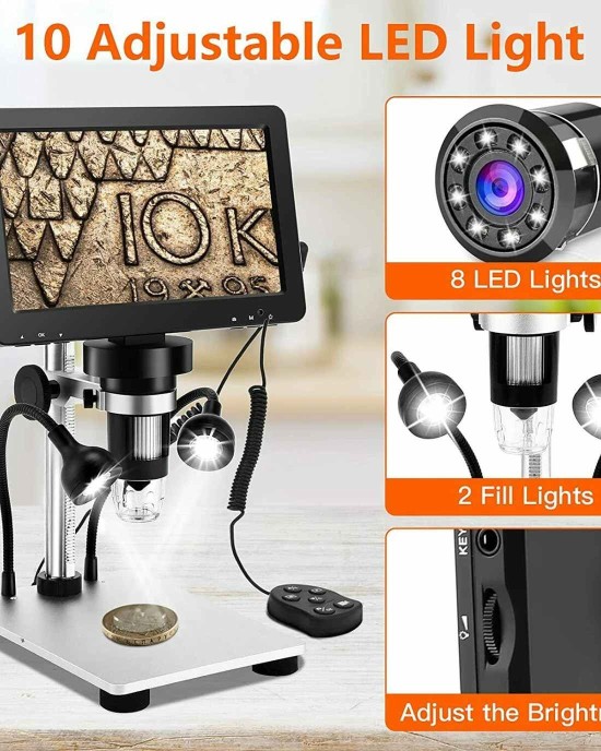 7-inch 1080P Digital Microscope