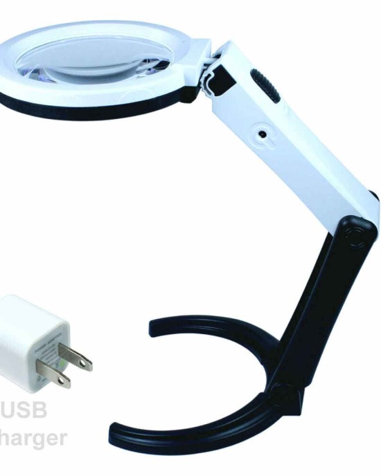 Foldable LED Magnifying Lamp