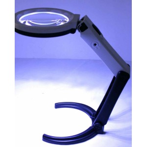 Foldable LED Magnifying Lamp