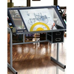 Adjustable Drawing & Drafting Table