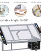 Adjustable Drawing & Drafting Table