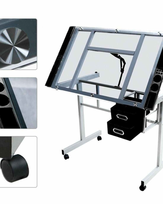 Adjustable Drawing & Drafting Table