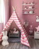 Kids Teepee Tent - Pink